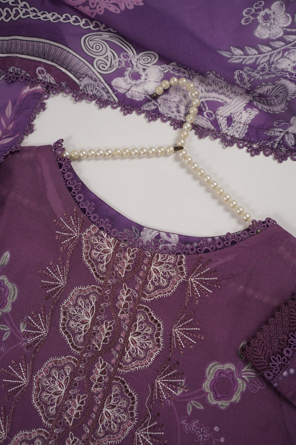 Rozi  - Exclusive Lawn Outfit with Dupatta - Ready to Wear - SD337