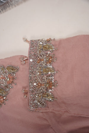 Khaas - Luxury Organza Outfit with Sharara - Adda Work - Ready to Wear - MC-11-D5