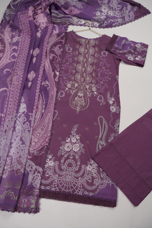 Rozi  - Exclusive Lawn Outfit with Dupatta - Ready to Wear - SD337