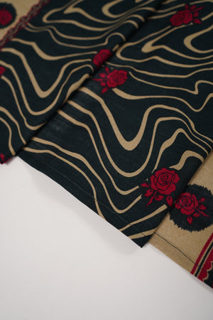Bin Saeed Originals - Exclusive Khaddar Outfit with  Shawl - Ready to Wear SD549