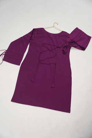 Rozi  - Exclusive Cotton  Outfit with Voile Dupatta - Ready to Wear SD485