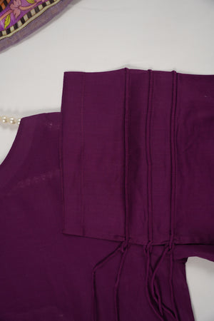Rozi  - Exclusive Cotton  Outfit with Voile Dupatta - Ready to Wear SD485