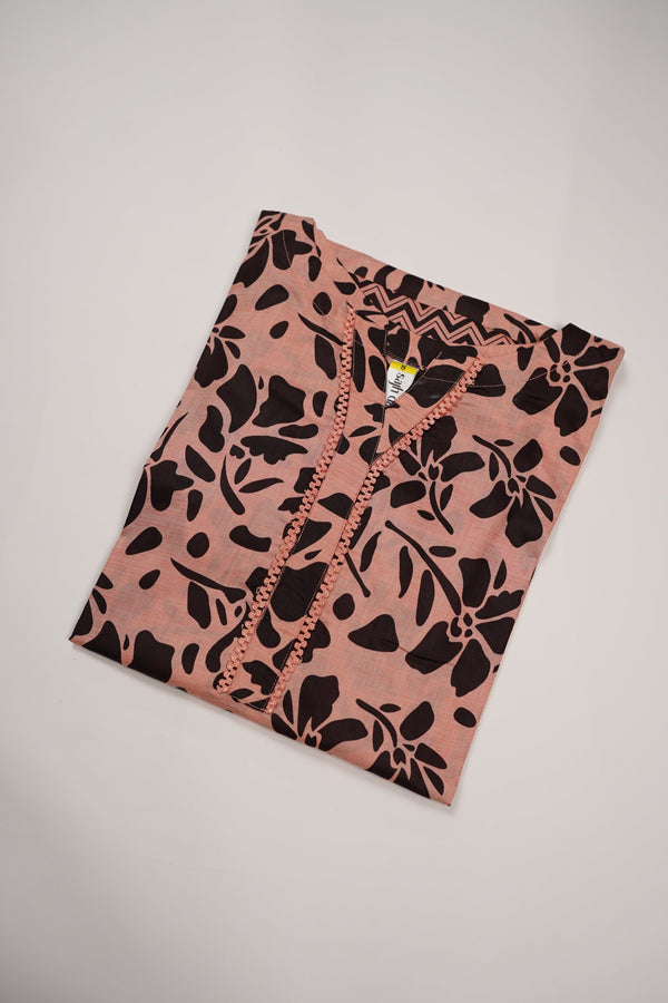 Rozi - Printed  Cotton Outfit - Ready to Wear PD125