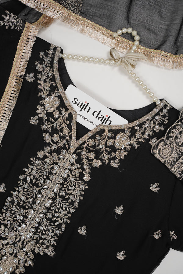 Chiffon Budget Wear Suit with Chiffon Dupatta - Ready to Wear