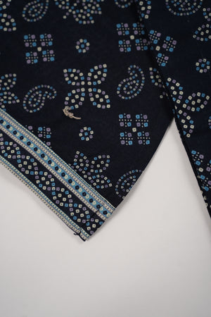 Bin Saeed Originals- Exclusive Khaddar Outfit with  Shawl - Ready to Wear SD539 blue