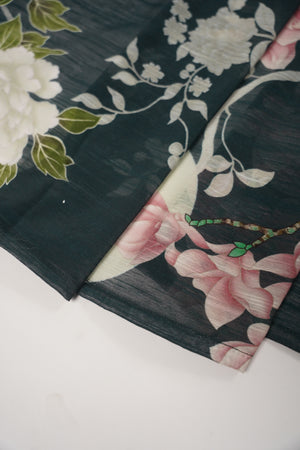 Rozi  - Exclusive Cotton  Outfit with Voile Dupatta - Ready to Wear SD484