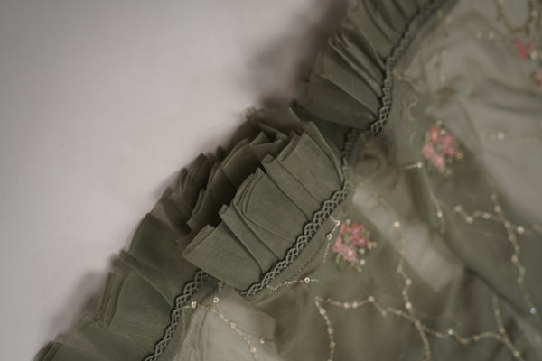 Husan e Jahan - Luxury Chiffon Outfit with Chiffon Dupatta - Ready to Wear - HEJ-V4-D3
