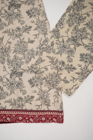 Bin Saeed Originals  - Exclusive Khaddar Outfit with  Shawl - Ready to Wear SD544