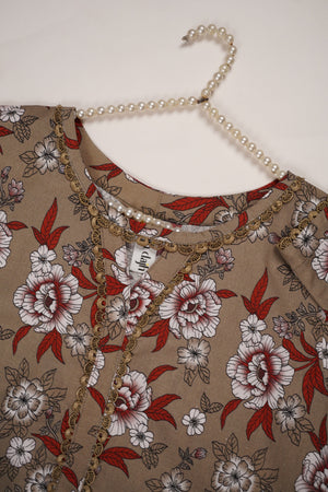 Rozi - Exclusive Khaddar  Shirt And Trouser- Ready to Wear - MC195