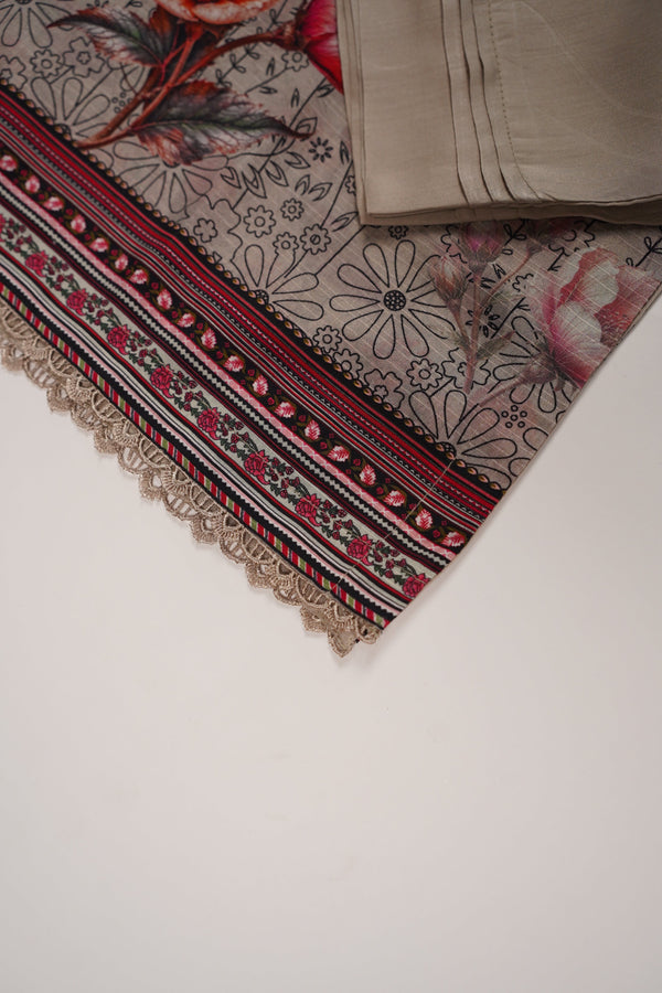 Rozi - Printed Viscose Outfit - Ready to Wear PD131