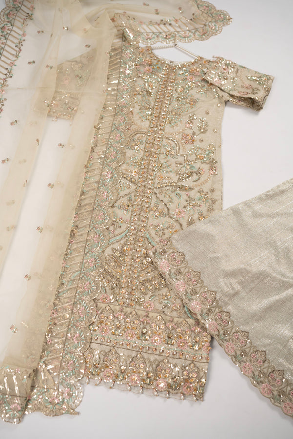 Tehwar  - Luxury Festive Collection With Shararah - Ready to Wear SD255