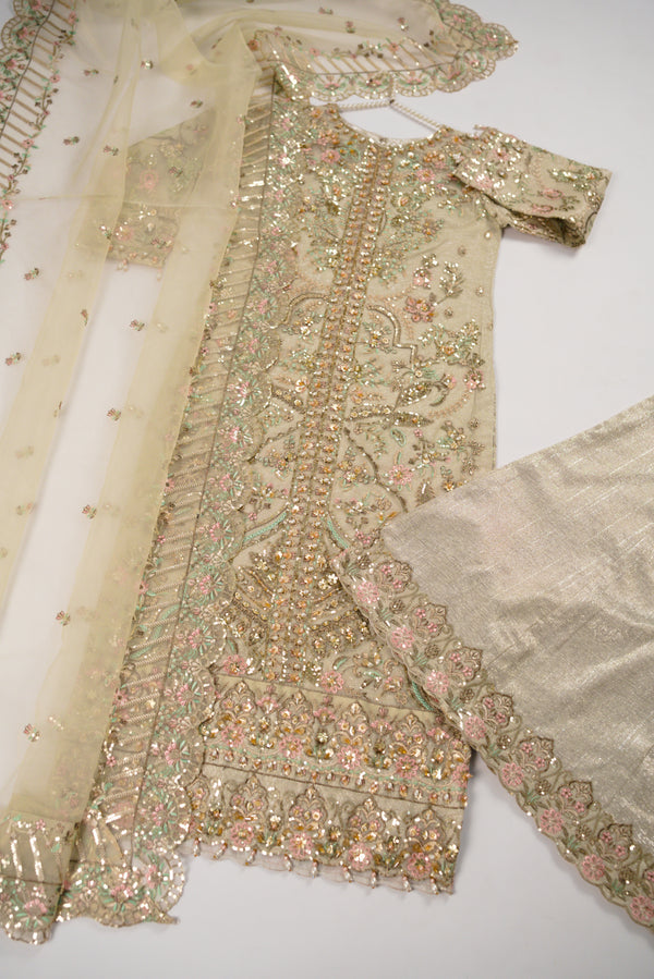 Tehwar  - Luxury Festive Collection With Shararah - Ready to Wear SD255