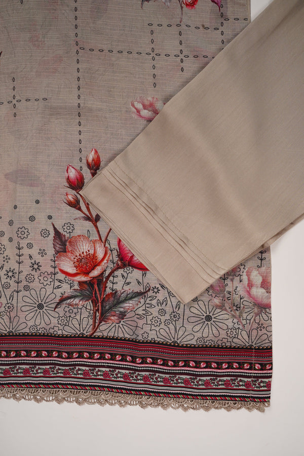 Rozi - Printed Viscose Outfit - Ready to Wear PD131