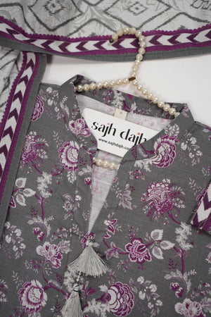 Bin Saeed Originals  - Exclusive Khaddar Outfit with  Shawl - Ready to Wear SD538