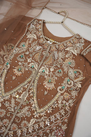 Khaas - Luxury Net Outfit with Net  Dupatta - Ready to Wear SD503