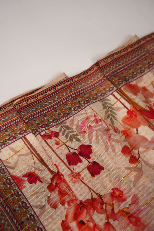 Rozi - Printed Viscose Outfit - Ready to Wear PD132