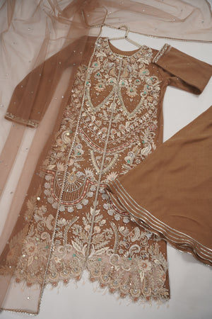 Khaas - Luxury Net Outfit with Net  Dupatta - Ready to Wear SD503