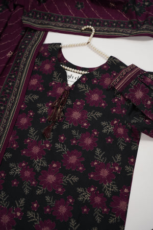 Bin Saeed Originals  - Exclusive Khaddar Outfit with  Shawl - Ready to Wear SD532