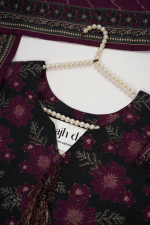 Bin Saeed Originals  - Exclusive Khaddar Outfit with  Shawl - Ready to Wear SD532