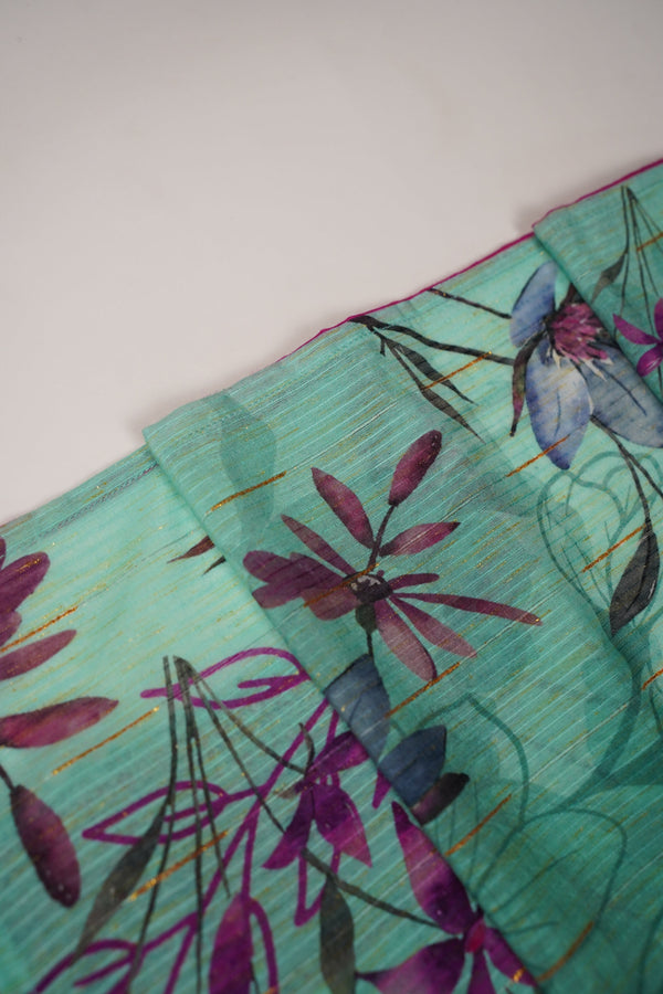 Rozi - Printed Viscose Outfit - Ready to Wear PD128