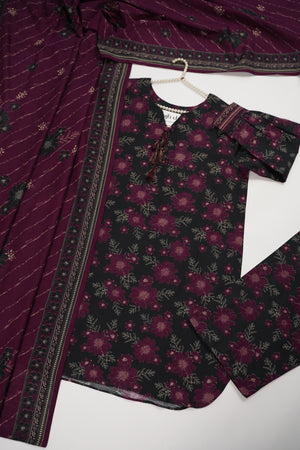 Bin Saeed Originals  - Exclusive Khaddar Outfit with  Shawl - Ready to Wear SD532