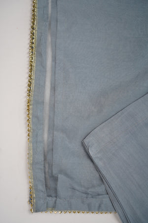 Khaas - Luxury Organza Outfit - Hand Work - Ready to Wear -TEHV7D8-SD