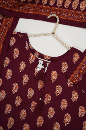 Bin Saeed Originals - Exclusive Khaddar Outfit with  Shawl - Ready to Wear SD535