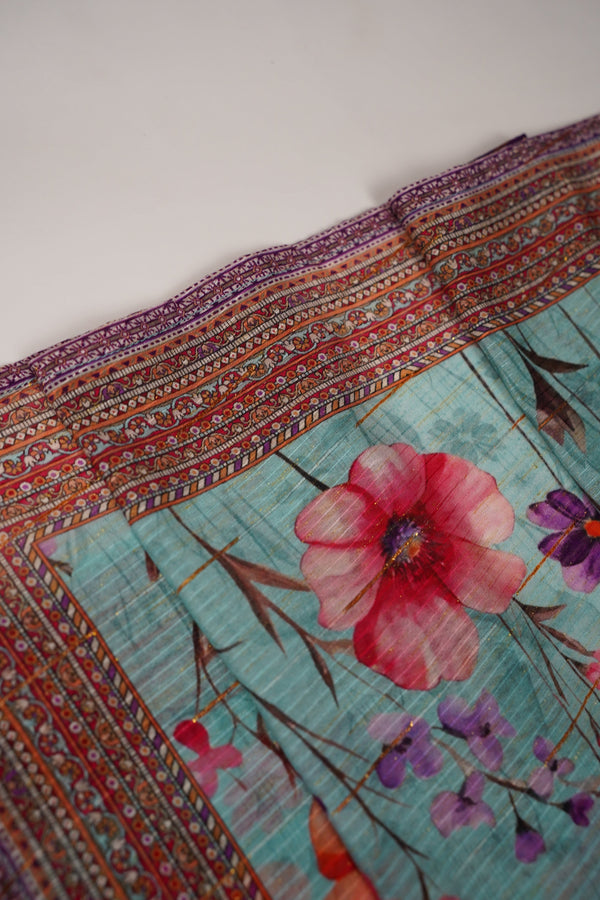 Rozi - Printed Viscose Outfit - Ready to Wear PD124
