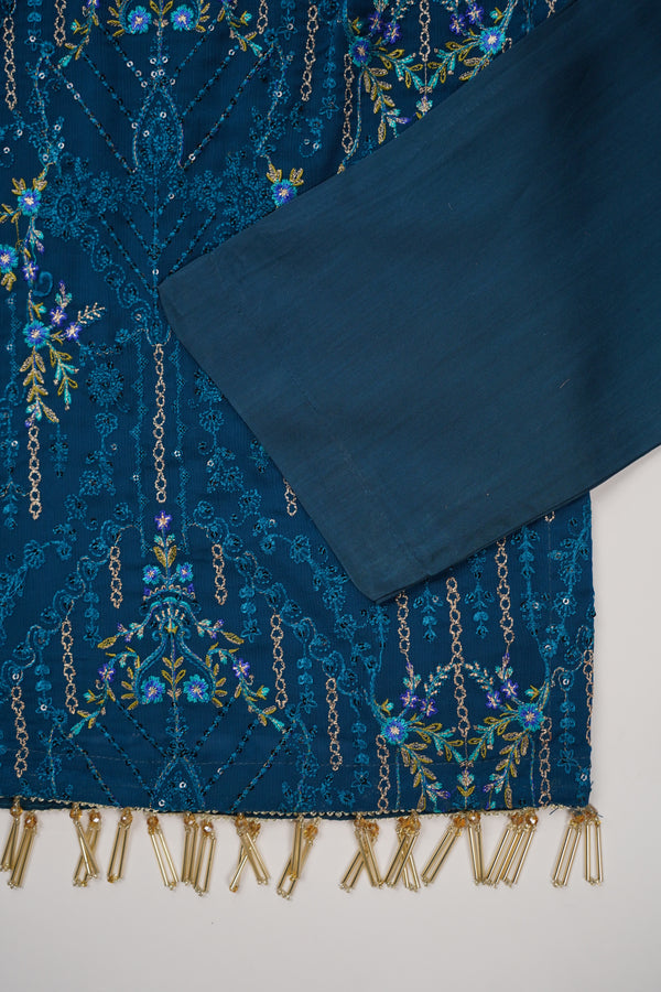 Husan e Jahan - Luxury Chiffon Outfit with Chiffon Dupatta - Ready to Wear - HEJ-V4-D2