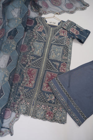 Tehwar  - Luxury Festive Collection With Dupatta  - Ready to Wear SD258