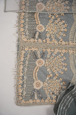 Khaas - Luxury Net Outfit with Net  Dupatta - Ready to Wear SD499