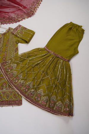 Tehwar  - Luxury Festive Collection With Gharara   - Ready to Wear SD259