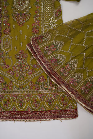 Tehwar  - Luxury Festive Collection With Gharara   - Ready to Wear SD259