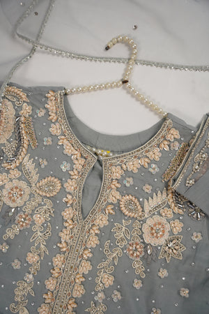 Khaas - Luxury Net Outfit with Net  Dupatta - Ready to Wear SD499