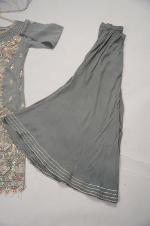 Khaas - Luxury Net Outfit with Net  Dupatta - Ready to Wear SD498