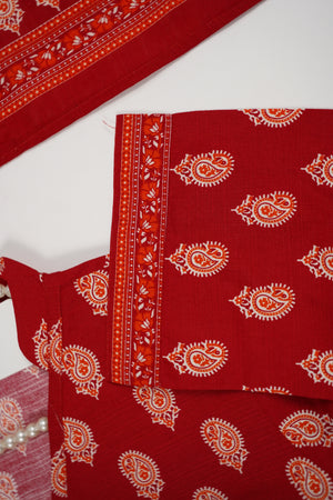 Bin Saeed Originals  - Exclusive Khaddar Outfit with  Shawl - Ready to Wear SD546