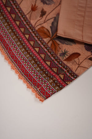 Rozi - Printed Viscose Outfit - Ready to Wear PD130 - SB
