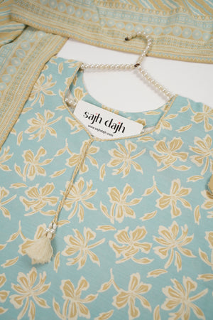 Bin Saeed Originals  - Exclusive Khaddar Outfit with  Shawl - Ready to Wear SD537