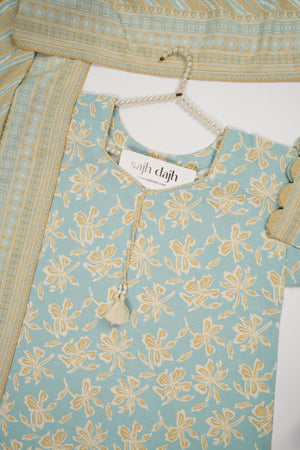 Bin Saeed Originals  - Exclusive Khaddar Outfit with  Shawl - Ready to Wear SD537