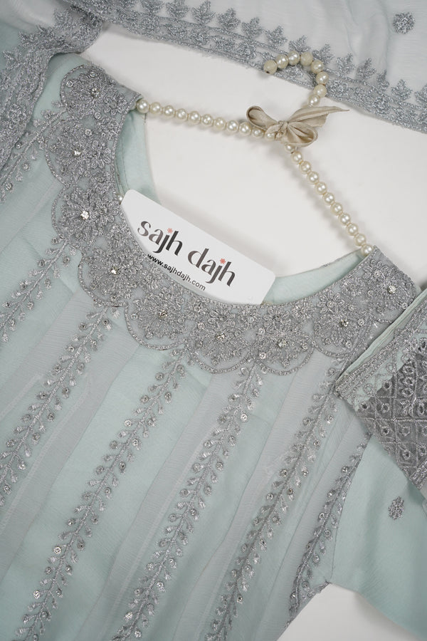 Chiffon Budget Wear Suit with Chiffon Dupatta - Ready to Wear