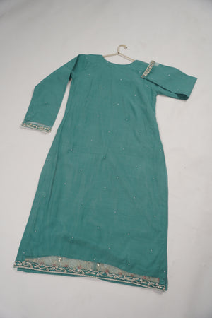 Khaas - Luxury Net Outfit with Net  Dupatta - Ready to Wear SD496