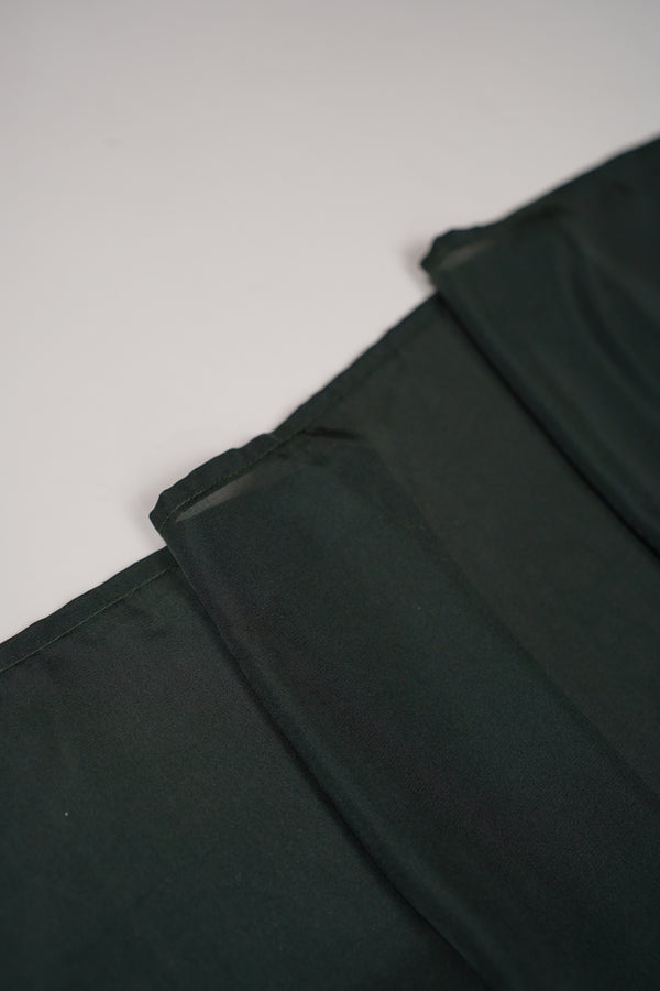 Rozi - Viral Farshi Shalwar Shamoz Silk Outfit with Shamoz Dupatta - Ready to Wear PD010 - Green