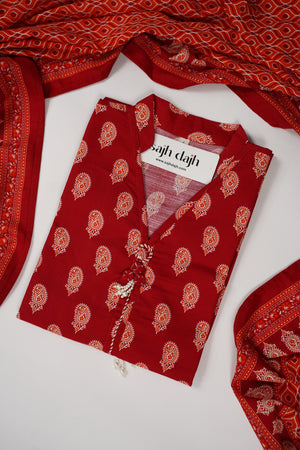 Bin Saeed Originals  - Exclusive Khaddar Outfit with  Shawl - Ready to Wear SD546