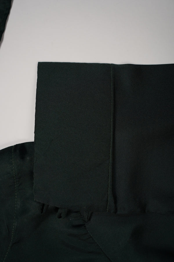 Rozi - Viral Farshi Shalwar Shamoz Silk Outfit with Shamoz Dupatta - Ready to Wear PD010 - Green