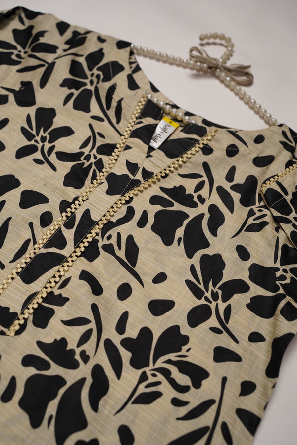Rozi - Printed  Cotton Outfit - Ready to Wear PD126