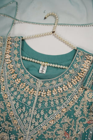 Khaas - Luxury Net Outfit with Net  Dupatta - Ready to Wear SD496