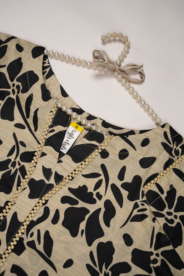 Rozi - Printed  Cotton Outfit - Ready to Wear PD126