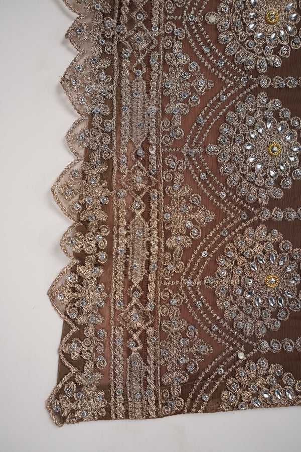 Chiffon Budget Wear Suit with Chiffon Dupatta - Ready to Wear PD017