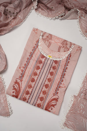 Rozi  - Exclusive Lawn  Outfit with Dupatta - Ready to Wear - SD331