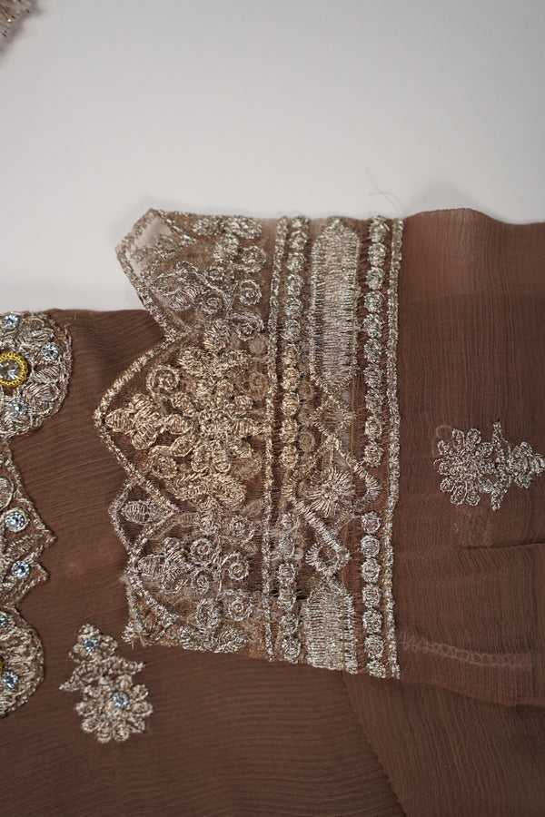 Chiffon Budget Wear Suit with Chiffon Dupatta - Ready to Wear PD017